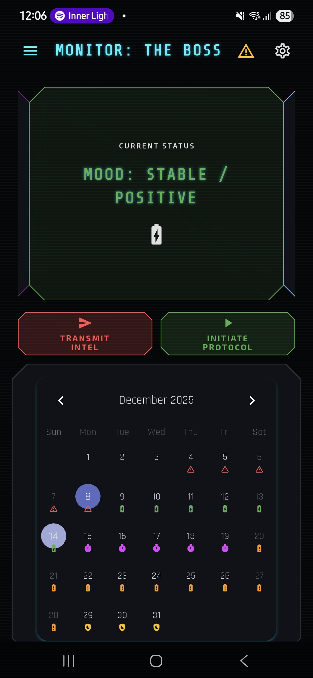 App screenshot showing the notifications screen. Recommended size: 300x650.